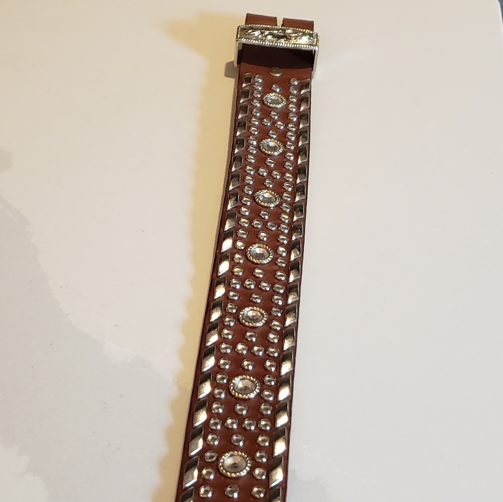 Ranger Belt Company, size 32 belt, brown - Picture 4 of 12